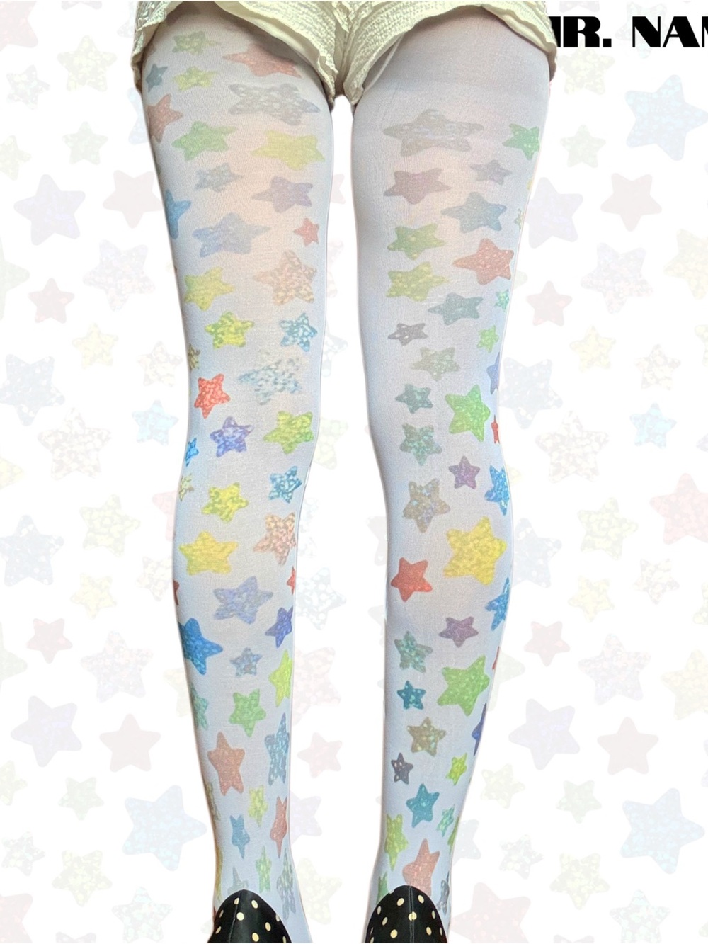 Star Sticker Tights - Picture 5 of 6